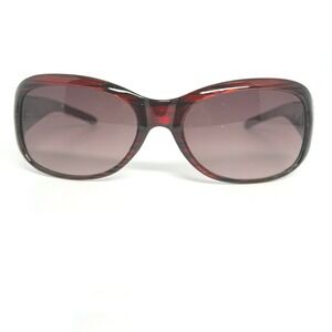 Revlon Womens Sunglasses Red Tortoise‎ Rectangle OL1214 RVN 37 Gold Detail 21729
